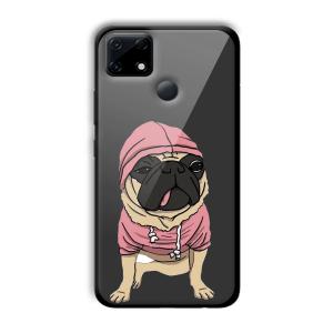 Cool Dog Customized Printed Glass Back Cover for Realme Narzo 30A