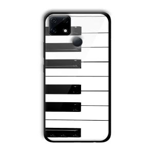 Piano Customized Printed Glass Back Cover for Realme Narzo 30A