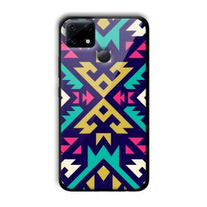 Arrows Abstract Customized Printed Glass Back Cover for Realme Narzo 30A