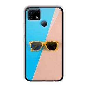 Cool Sunglasses Customized Printed Glass Back Cover for Realme Narzo 30A