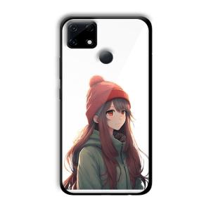 Little Girl Customized Printed Glass Back Cover for Realme Narzo 30A