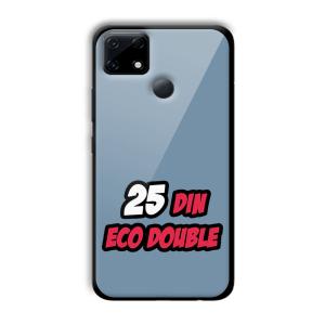 25 Din Customized Printed Glass Back Cover for Realme Narzo 30A