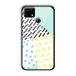 Cool Pattern Customized Printed Glass Back Cover for Realme Narzo 30A