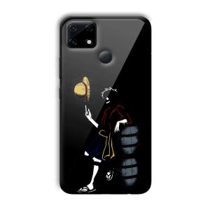 Cool Boy Customized Printed Glass Back Cover for Realme Narzo 30A