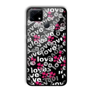 Love Customized Printed Glass Back Cover for Realme Narzo 30A