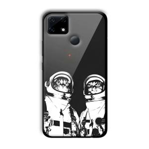 Little Red Dot Customized Printed Glass Back Cover for Realme Narzo 30A