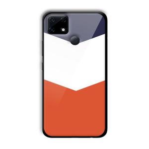 3 Colors Customized Printed Glass Back Cover for Realme Narzo 30A