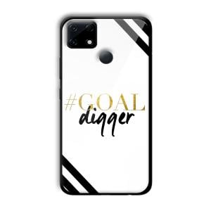Goal Digger Customized Printed Glass Back Cover for Realme Narzo 30A