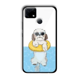Cool Dog Customized Printed Glass Back Cover for Realme Narzo 30A