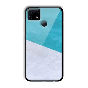 Twin Color Customized Printed Glass Back Cover for Realme Narzo 30A