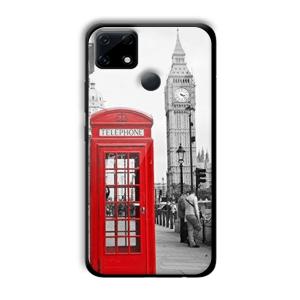 Telephone Retro Customized Printed Glass Back Cover for Realme Narzo 30A