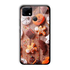 Gingerbread Customized Printed Glass Back Cover for Realme Narzo 30A