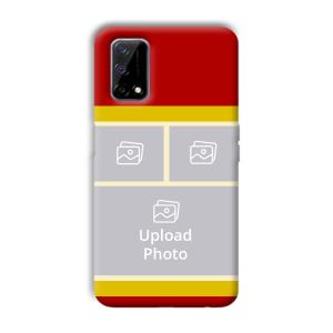 Red Yellow Collage Customized Printed Back Cover for Realme Narzo 30 Pro