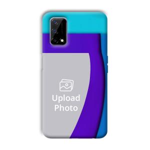 Blue Waves Customized Printed Back Cover for Realme Narzo 30 Pro