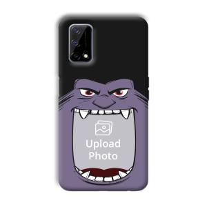 Purple Monster Customized Printed Back Cover for Realme Narzo 30 Pro