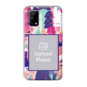 Palm Leaves Customized Printed Back Cover for Realme Narzo 30 Pro