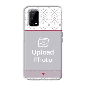 Fabric Print Customized Printed Back Cover for Realme Narzo 30 Pro