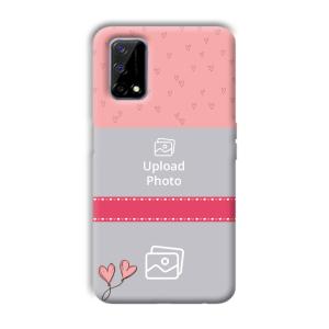 Pinkish Design Customized Printed Back Cover for Realme Narzo 30 Pro