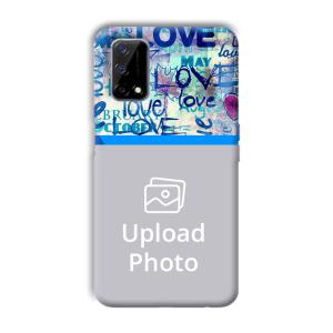 Love   Customized Printed Back Cover for Realme Narzo 30 Pro