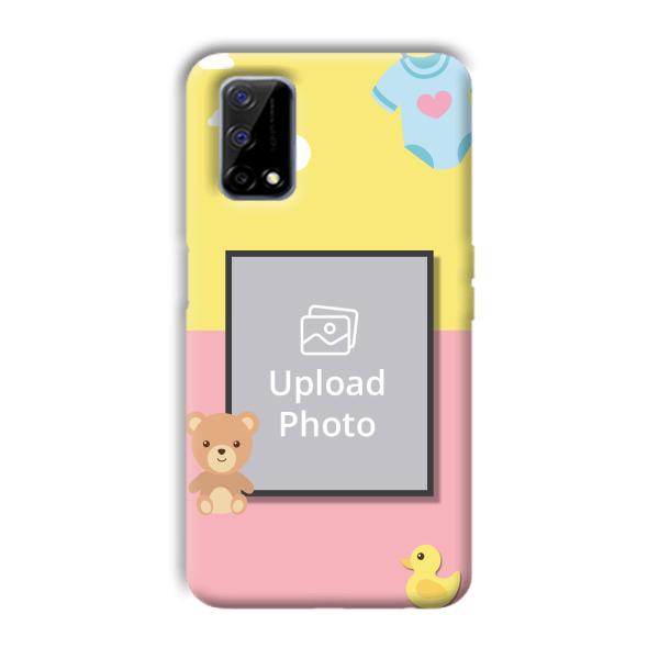Teddy Bear Baby Design Customized Printed Back Cover for Realme Narzo 30 Pro