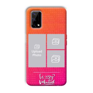 To My Valentine Customized Printed Back Cover for Realme Narzo 30 Pro