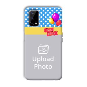 Happy Birthday Customized Printed Back Cover for Realme Narzo 30 Pro