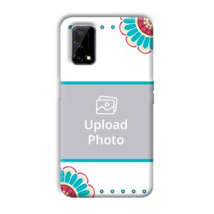 Floral  Customized Printed Back Cover for Realme Narzo 30 Pro