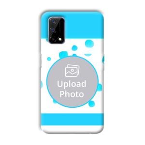 Bluish Customized Printed Back Cover for Realme Narzo 30 Pro