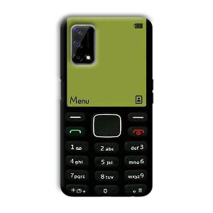 Nokia Feature Phone Customized Printed Back Cover for Realme Narzo 30 Pro