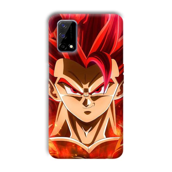 Goku Design Phone Customized Printed Back Cover for Realme Narzo 30 Pro
