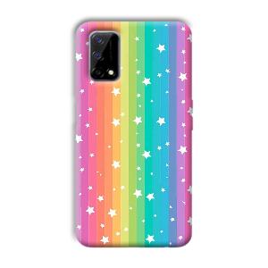 Starry Pattern Phone Customized Printed Back Cover for Realme Narzo 30 Pro