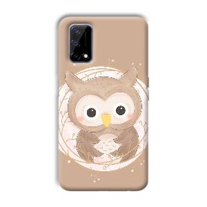 Owlet Phone Customized Printed Back Cover for Realme Narzo 30 Pro