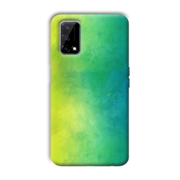 Green Pattern Phone Customized Printed Back Cover for Realme Narzo 30 Pro