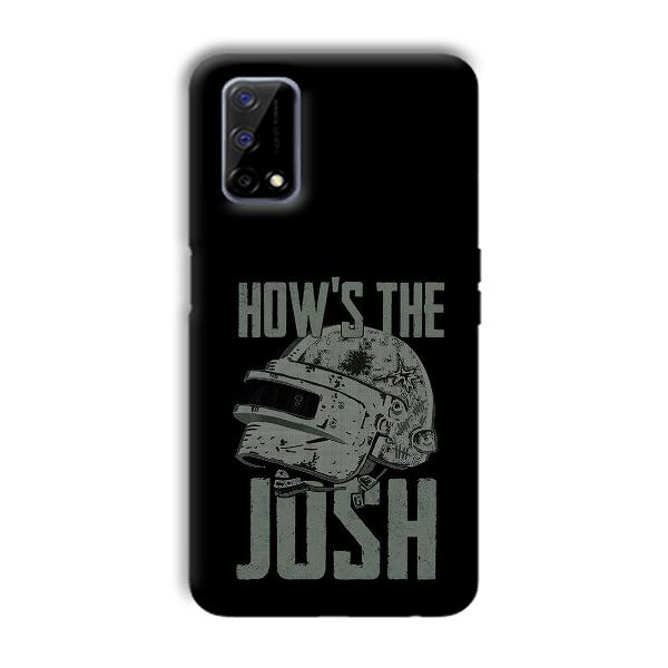 How's The Josh Phone Customized Printed Back Cover for Realme Narzo 30 Pro