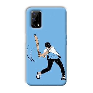 Cricketer Phone Customized Printed Back Cover for Realme Narzo 30 Pro