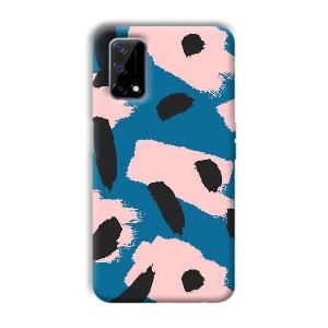Black Dots Pattern Phone Customized Printed Back Cover for Realme Narzo 30 Pro