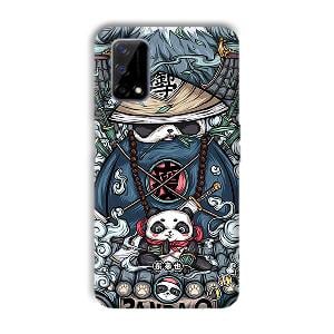 Panda Q Phone Customized Printed Back Cover for Realme Narzo 30 Pro
