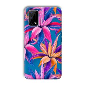 Aqautic Flowers Phone Customized Printed Back Cover for Realme Narzo 30 Pro