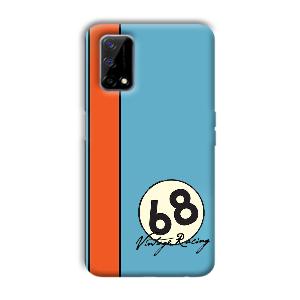 Vintage Racing Phone Customized Printed Back Cover for Realme Narzo 30 Pro