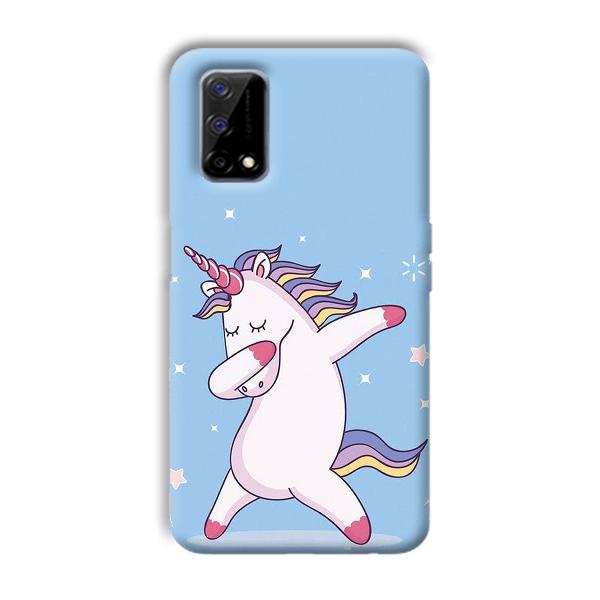 Unicorn Dab Phone Customized Printed Back Cover for Realme Narzo 30 Pro