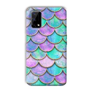 Mermaid Design Phone Customized Printed Back Cover for Realme Narzo 30 Pro