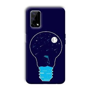 Night Bulb Phone Customized Printed Back Cover for Realme Narzo 30 Pro