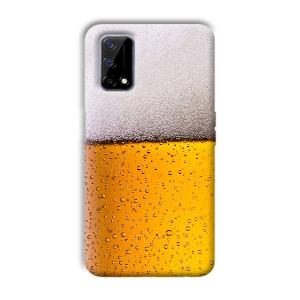 Beer Design Phone Customized Printed Back Cover for Realme Narzo 30 Pro
