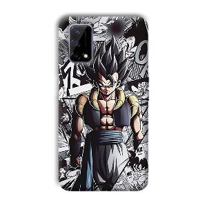 Goku Phone Customized Printed Back Cover for Realme Narzo 30 Pro