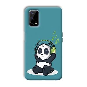 Panda  Phone Customized Printed Back Cover for Realme Narzo 30 Pro
