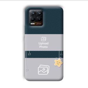 Cute Stars Customized Printed Back Cover for Realme 8