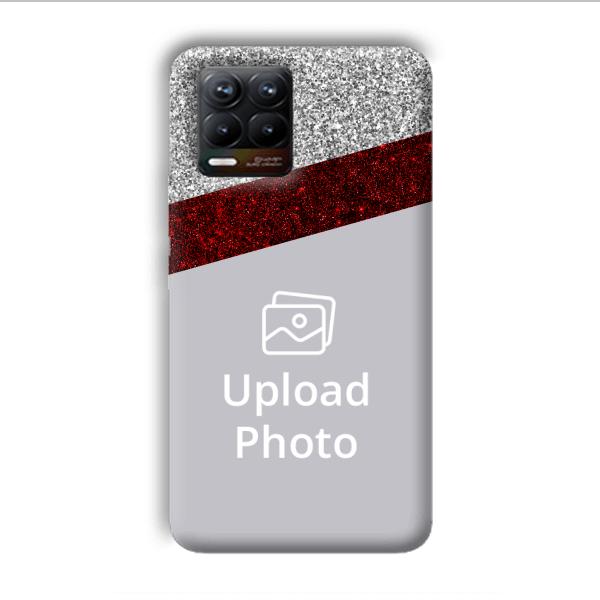 Sparkle Customized Printed Back Cover for Realme 8