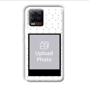 White Background  Customized Printed Back Cover for Realme 8