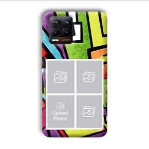 Pop of Colors Customized Printed Back Cover for Realme 8