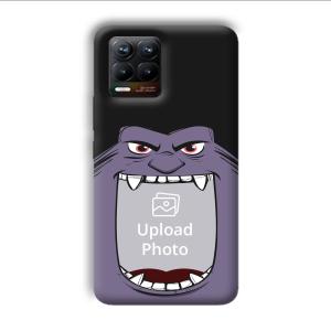 Purple Monster Customized Printed Back Cover for Realme 8